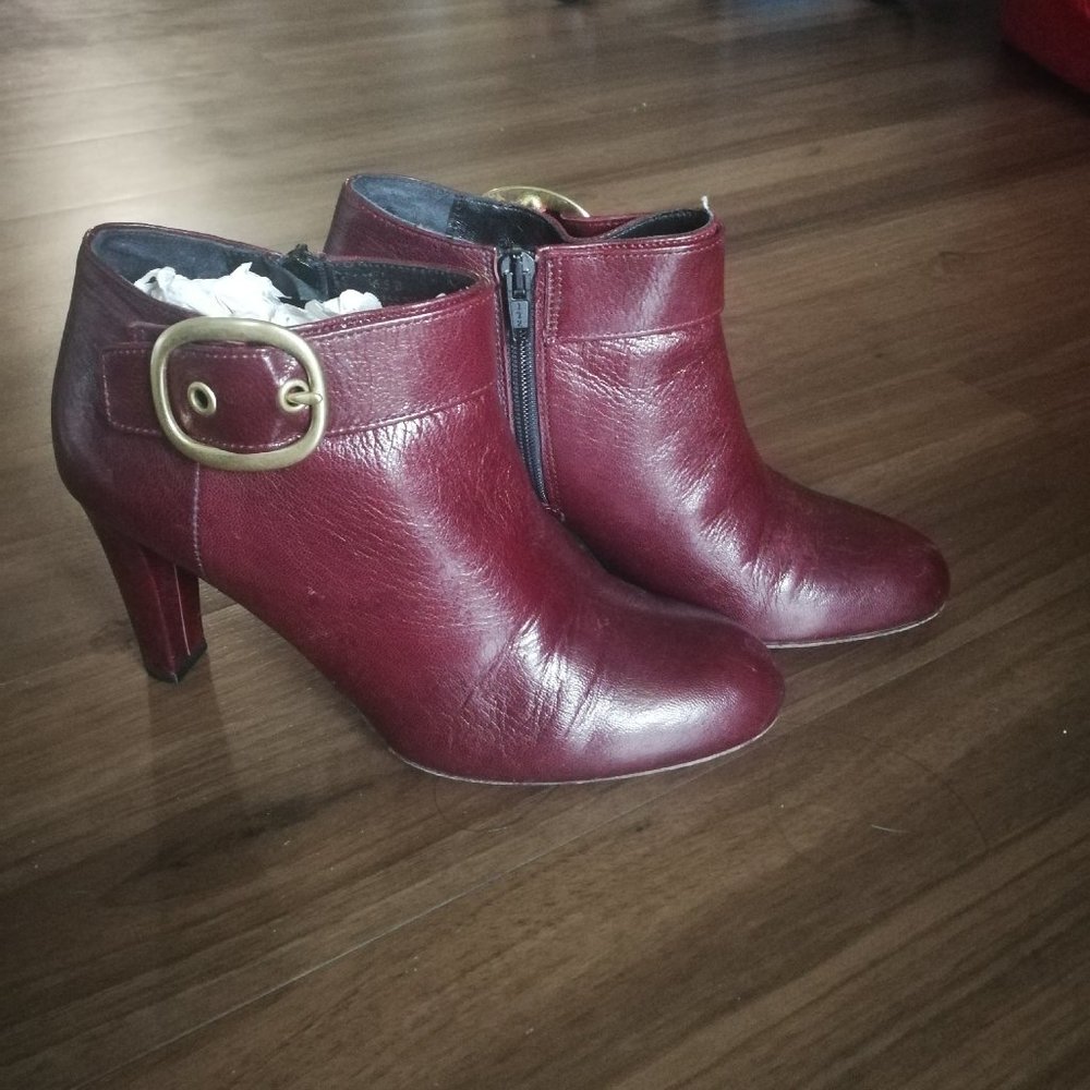 Coach Leather Bootie